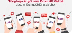 Đăng ký các gói cước Dcom 4G Viettel nhiều ưu đãi nhất 2022
