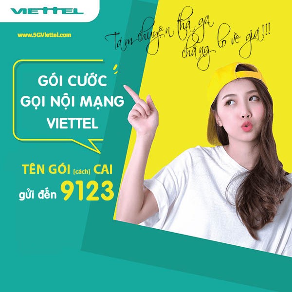 Đăng ký gọi nội mạng Viettel giá rẻ trọn gói