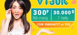 Đăng ký gói cước VT30K Viettel thả ga gọi thoại 300 phút chỉ 30k