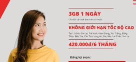 Đăng ký gói 6ST70U Viettel 6 tháng tặng 1 tháng dùng mỗi ngày 3GB data