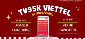 Đăng ký gói cước TV95K Viettel miễn phí 45GB/tháng, xem TV360 Viettel thả ga